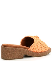 Kurt Geiger London Eagle Crochet Cork Slide Sandals