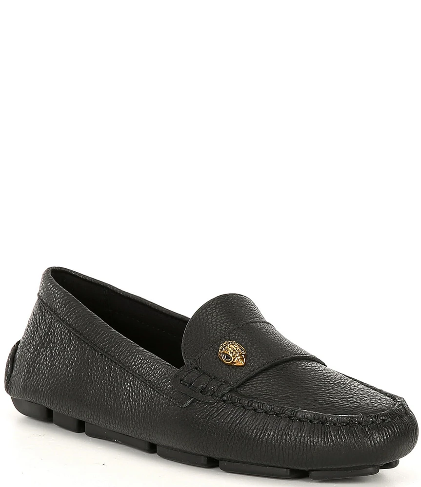 Kurt Geiger London Eagle Driver Leather Moccasins