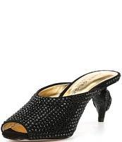 Kurt Geiger London Eagle Heel Embellished Mules