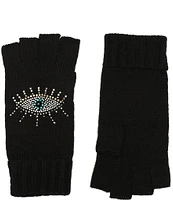 Kurt Geiger London Evil Eye Fingerless Gloves