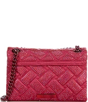 Kurt Geiger London Fabric Mini Kensington Crystal Crossbody Bag