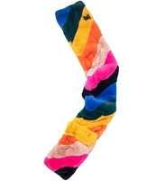 Kurt Geiger London Faux Fur Rainbow Pull Through Oblong Scarf