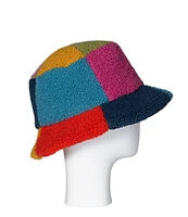 Kurt Geiger London Faux Shearling Bucket Hat