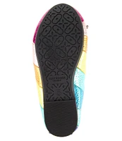 Kurt Geiger London Girls' Eagle Metallic Rainbow Ballerina Flats (Infant)