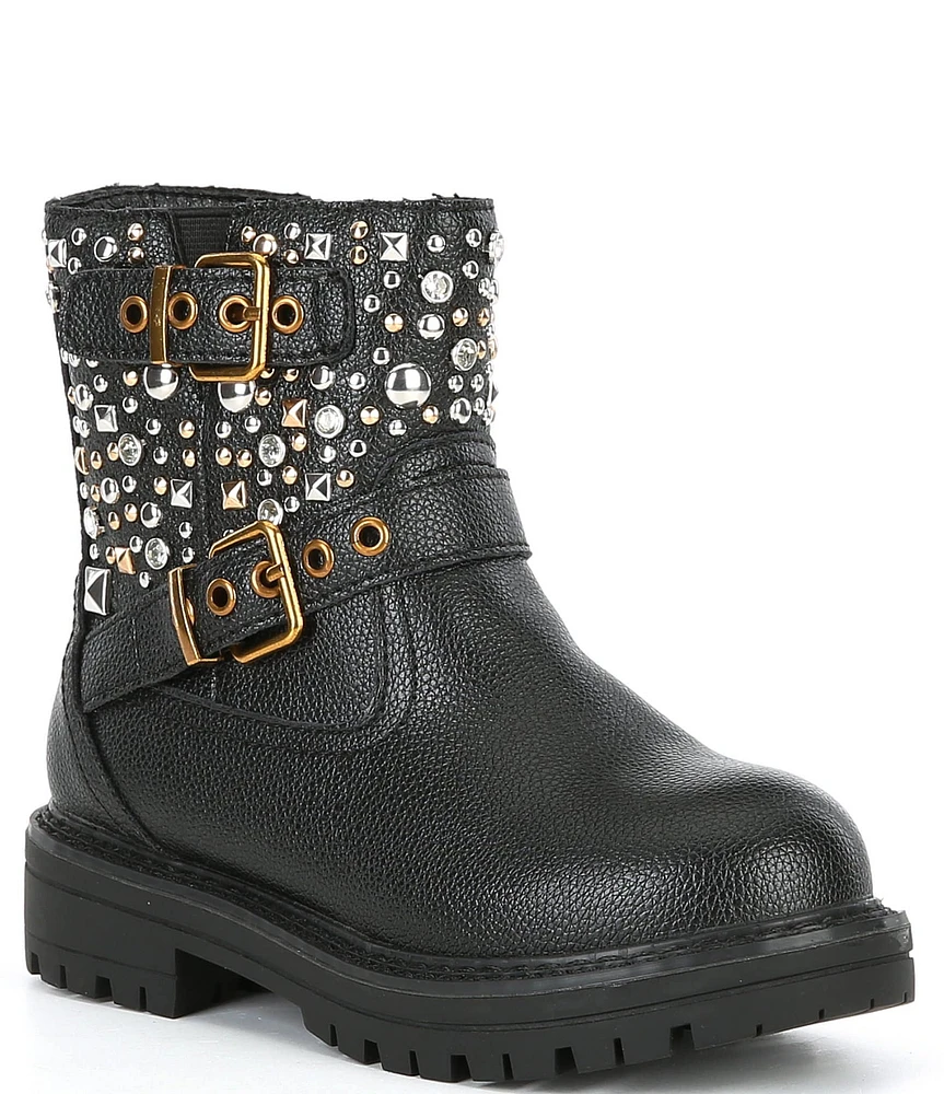 Kurt Geiger London Girls' Hackney Moto Boots (Toddler)