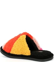 Kurt Geiger London Girls' Kensington Colorblock Shearling Slippers (Youth)