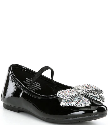 Kurt Geiger London Girl's Kensington Embellished Bow Ballerina Flats (Infant)