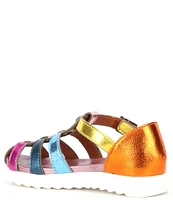 Kurt Geiger London Girls' Kensington Leather Fisherman Closed Back Sandals (Toddler)