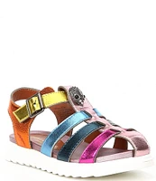 Kurt Geiger London Girls' Kensington Leather Fisherman Sandals (Youth)