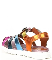 Kurt Geiger London Girls' Kensington Leather Fisherman Sandals (Youth)