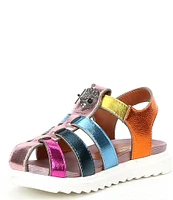 Kurt Geiger London Girls' Kensington Leather Fisherman Sandals (Youth)