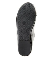 Kurt Geiger London Girls' Kensington Patent Embellished Bow Ballerina Flats (Youth)