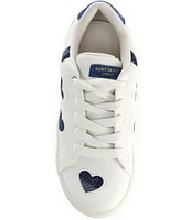 Kurt Geiger London Girls' Lane Love Denim Sneakers (Toddler)