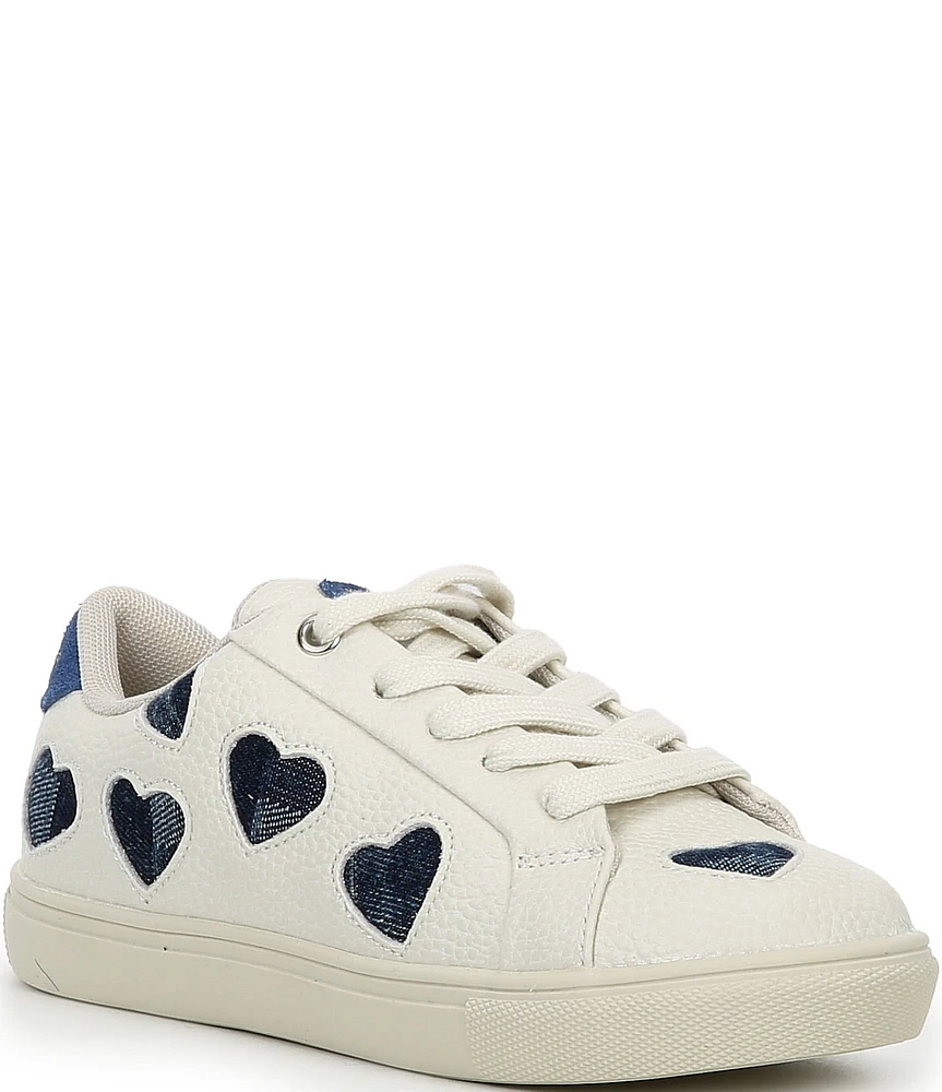 Kurt Geiger London Girls' Lane Love Denim Sneakers (Youth)