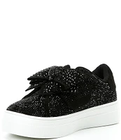 Kurt Geiger London Girls' Laney Bow Embellished Sneakers (Infant)