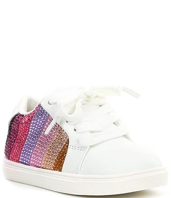 Kurt Geiger London Girl's Laney Crystal Sneakers (Toddler)