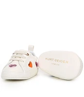 Kurt Geiger London Girls' Mini Lane Love Sneaker Crib Shoes (Infant)