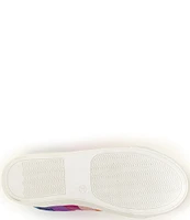 Kurt Geiger London Girls' Mini Lane Metallic Rainbow Stripe Sneakers (Youth)