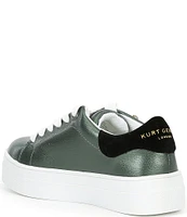 Kurt Geiger London Girls' Mini Laney Eye Embellished Metallic Leather Sneakers (Toddler)