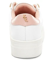 Kurt Geiger London Girls' Mini Liviah Leather Sneakers (Toddler)