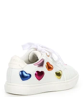 Kurt Geiger London Girls' Mini Love Leather Lace-Up Sneakers (Infant)