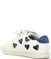 Kurt Geiger London Girls' Mini Love Leather Lace-Up Sneakers (Infant)