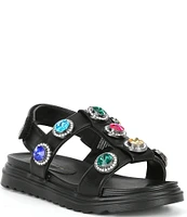 Kurt Geiger London Girls' Orson Crystal Sandals (Toddler)