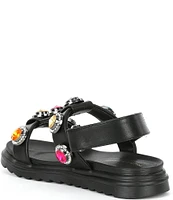 Kurt Geiger London Girls' Orson Crystal Sandals (Youth)