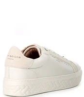 Kurt Geiger London Kensington Cupsole Leather and Suede Sneakers