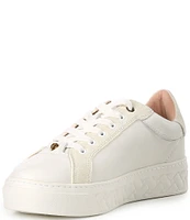 Kurt Geiger London Kensington Cupsole Leather and Suede Sneakers