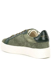 Kurt Geiger London Kensington Cupsole Suede Lace Up Sneakers