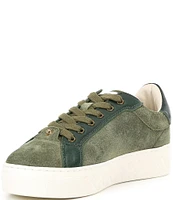 Kurt Geiger London Kensington Cupsole Suede Lace Up Sneakers