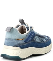 Kurt Geiger London Kensington Denim Patchwork Sneakers