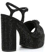 Kurt Geiger London Kensington Embellished Platform Dress Sandals