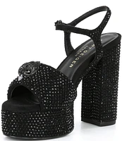 Kurt Geiger London Kensington Embellished Platform Dress Sandals