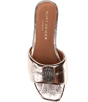 Kurt Geiger London Kensington Flat Leather Sandals