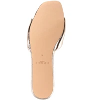 Kurt Geiger London Kensington Flat Leather Sandals