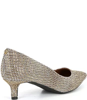 Kurt Geiger London Kensington Flexi Embellished Fabric Dress Pumps