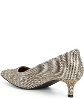 Kurt Geiger London Kensington Flexi Embellished Fabric Dress Pumps