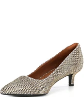 Kurt Geiger London Kensington Flexi Embellished Fabric Dress Pumps