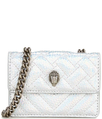 Kurt Geiger London Kensington Metallic Micro Crossbody Bag