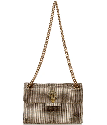 Kurt Geiger London Kensington Mini Crystal Houndstooth Crossbody Bag