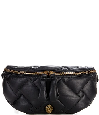 Kurt Geiger London Kensington Quilted Leather Belt Bag