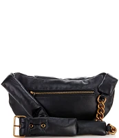 Kurt Geiger London Kensington Quilted Leather Belt Bag