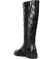 Kurt Geiger London Kensington Quilted Leather Boots