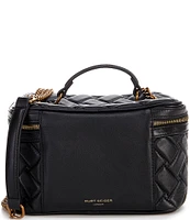 Kurt Geiger London Kensington Quilted Leather Vanity Case