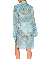Kurt Geiger London Kensington Resort Button Front Shirt Dress Swim Cover-Up