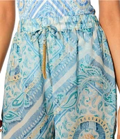 Kurt Geiger London Kensington Resort Gold Chain Trousers Swim Cover-Up