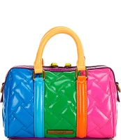 Kurt Geiger London Kensington Small Boston Neon Rainbow Satchel Bag