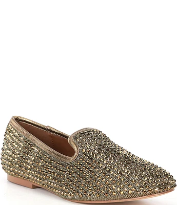 Kurt Geiger London Kensington Crystal Embellished Loafers